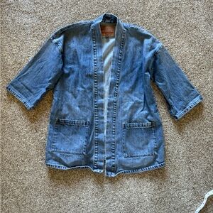 Lucky Brand Jean Jacket - Kimono